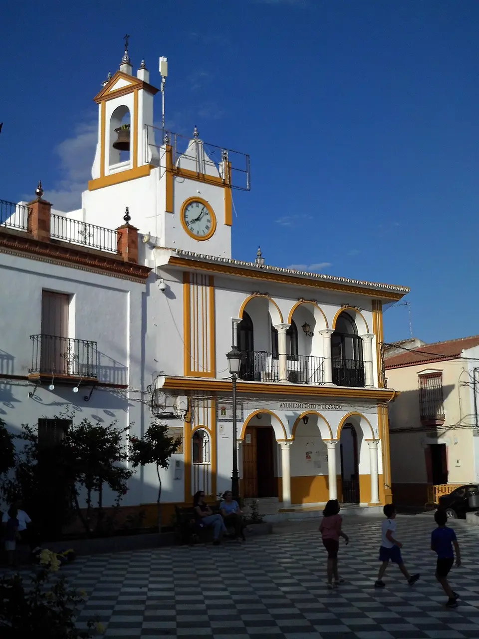 Vista de Aznalcázar, Sevilla
