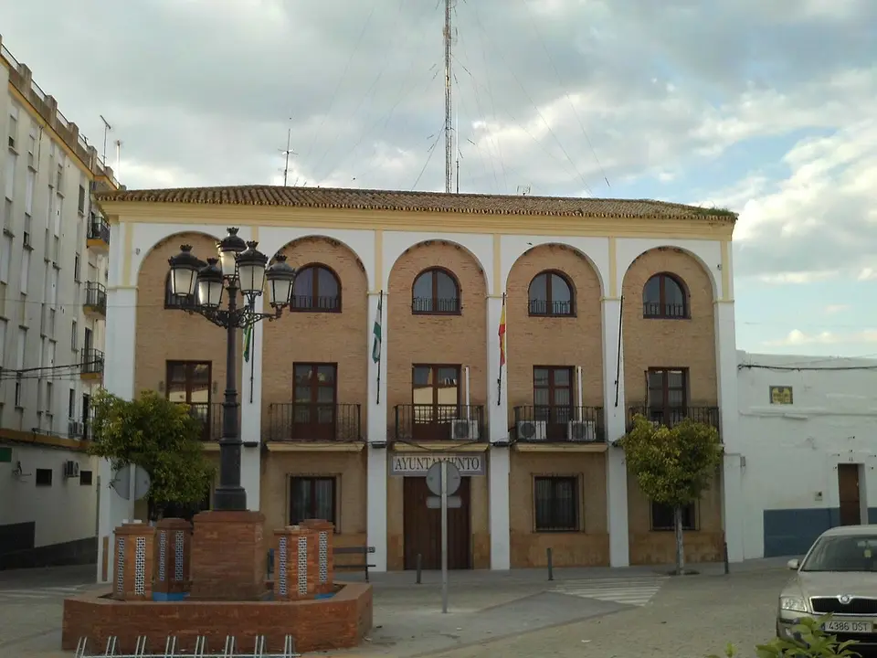 Vista de Aznalcóllar, Sevilla