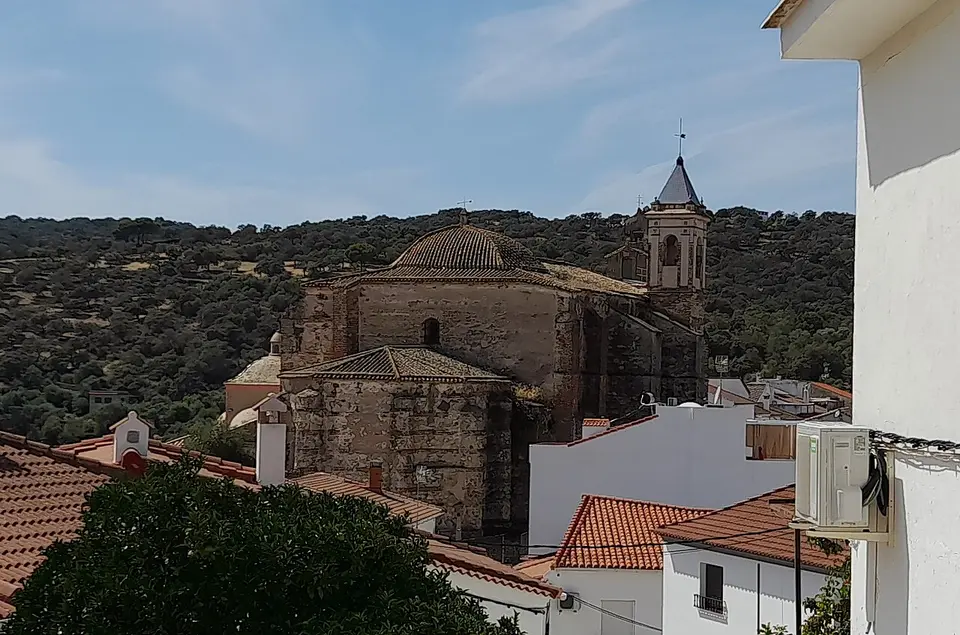 Vista de El Castillo de las Guardas, Sevilla