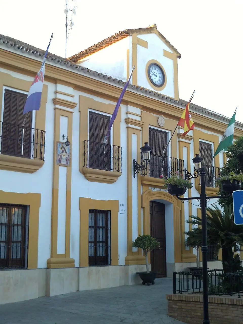 Vista de Guillena, Sevilla