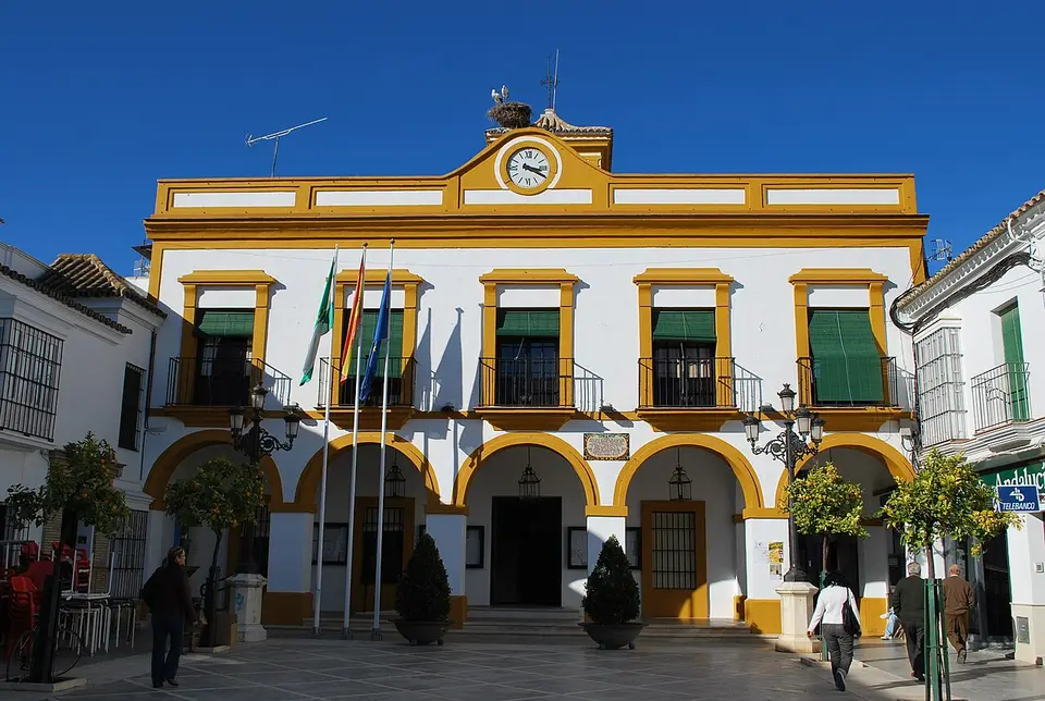 Vista de La Puebla de Cazalla, Sevilla