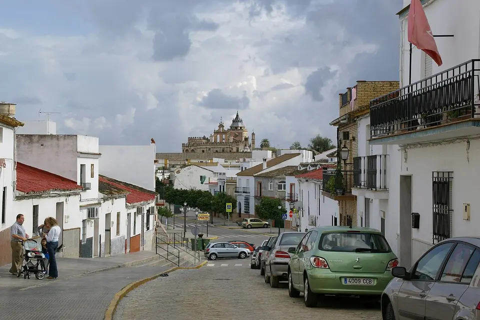 Vista de Santiponce, Sevilla