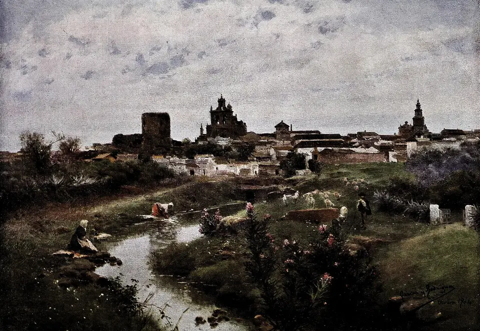 Vista de Utrera, Sevilla