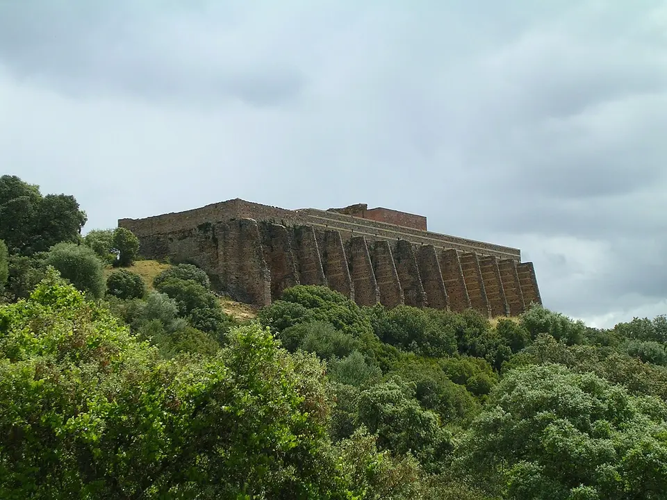 Vista de Villanueva del Río y Minas, Sevilla